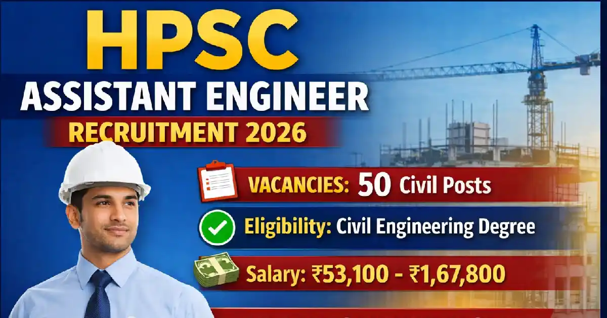 HPSC Recruitment 2026