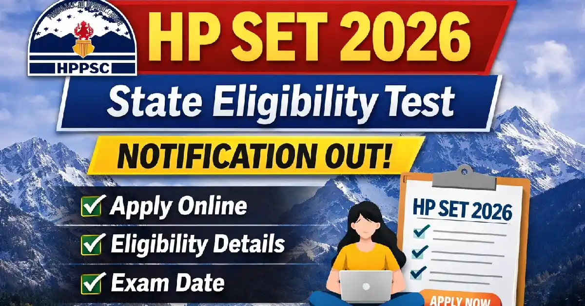 HP SET 2026 Notification Released