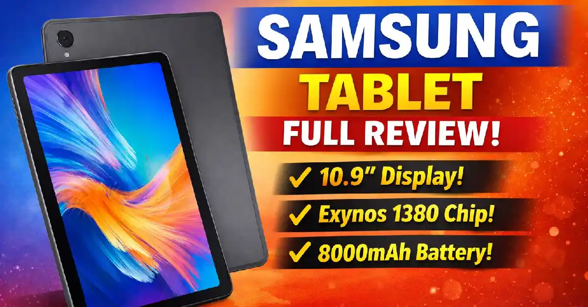 Samsung Tablet (10.9-inch, Exynos 1380)