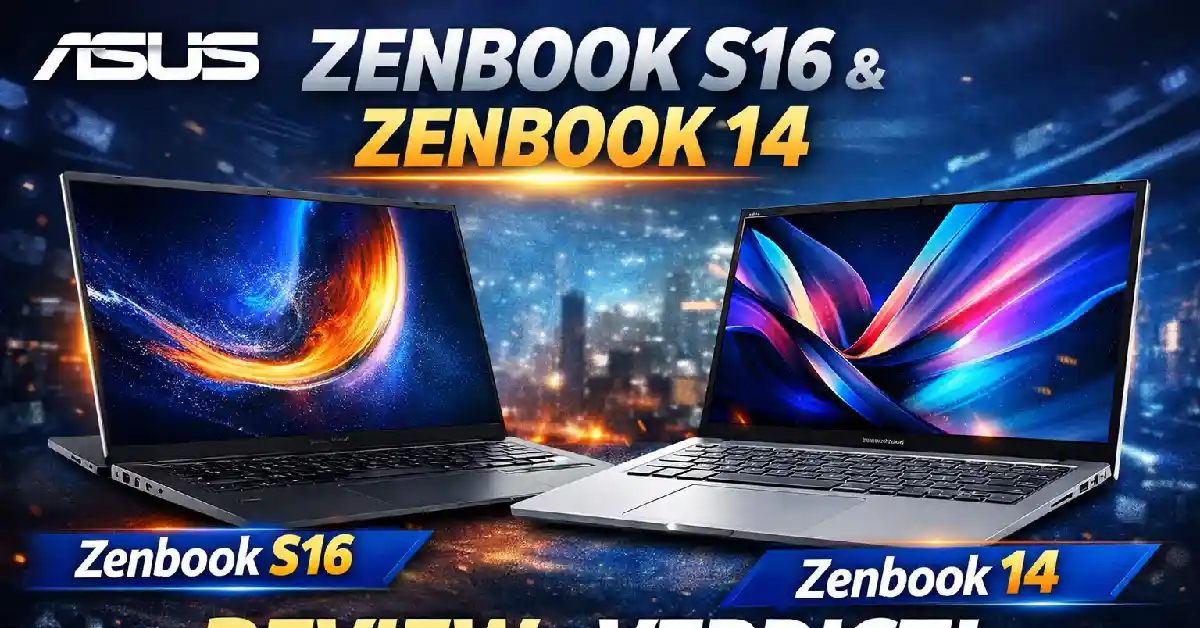 Asus Zenbook S16 & Zenbook 14 Review 2026